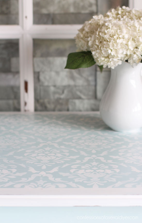 Remove the sides of a drop leaf table to reveal a more petite, better functioning table!