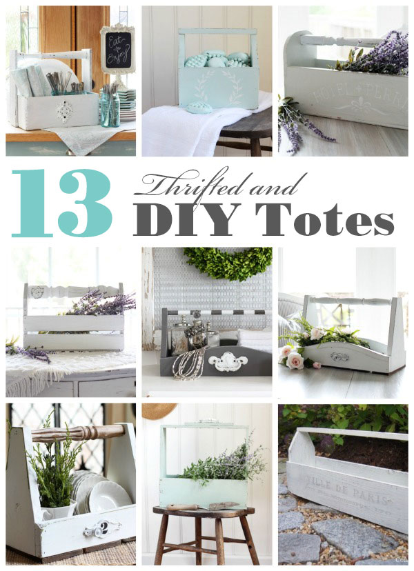 13 DIY and made over totes