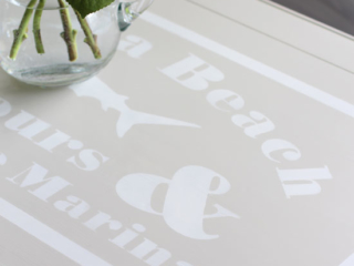 Coastal Coffee Table Makeover