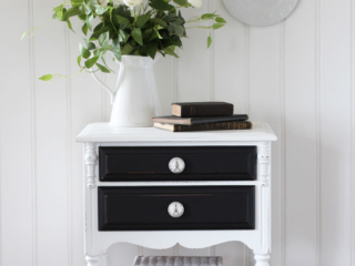 Painted Oak Night Table