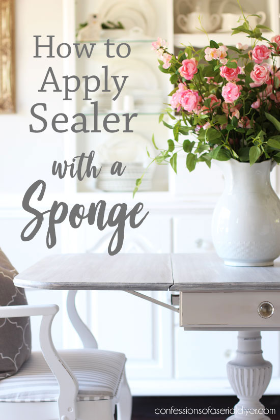 How to Apply Sealer with a Sponge