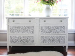 Stinky Dresser Makeover