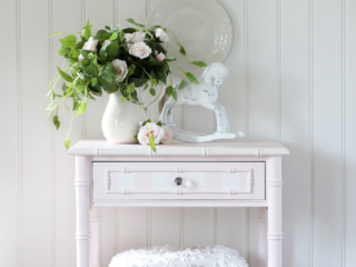 Bamboo Night Table Makeover