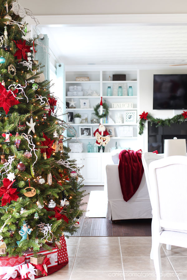 Christmas Home Tour from confessionsofaserialdiyer