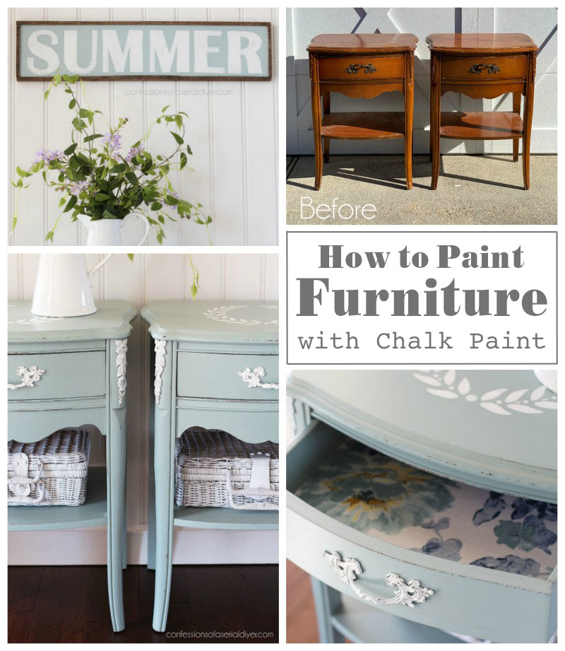 How to Paint with chalk paint