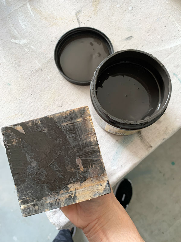 How to cheat a distressed finish!