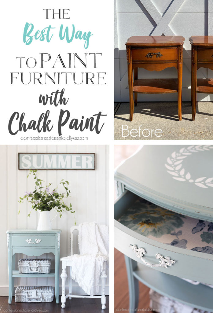The Best Way to Paint Furniture with Chalk Paint
