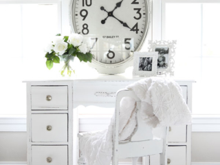 How to paint furniture white