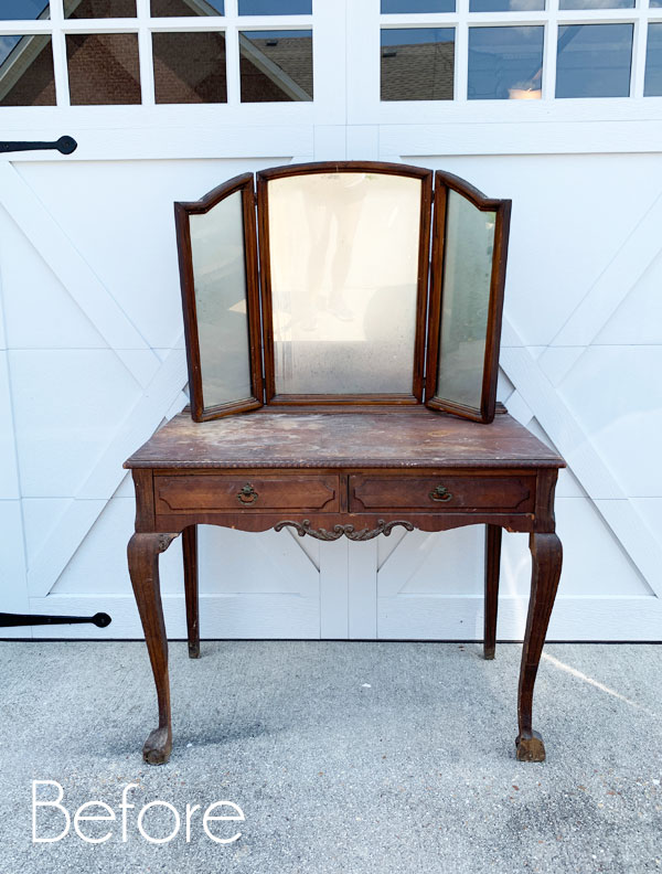 Mary S Antique Dressing Table Makeover, Pictures Of Antique Vanity Dressers