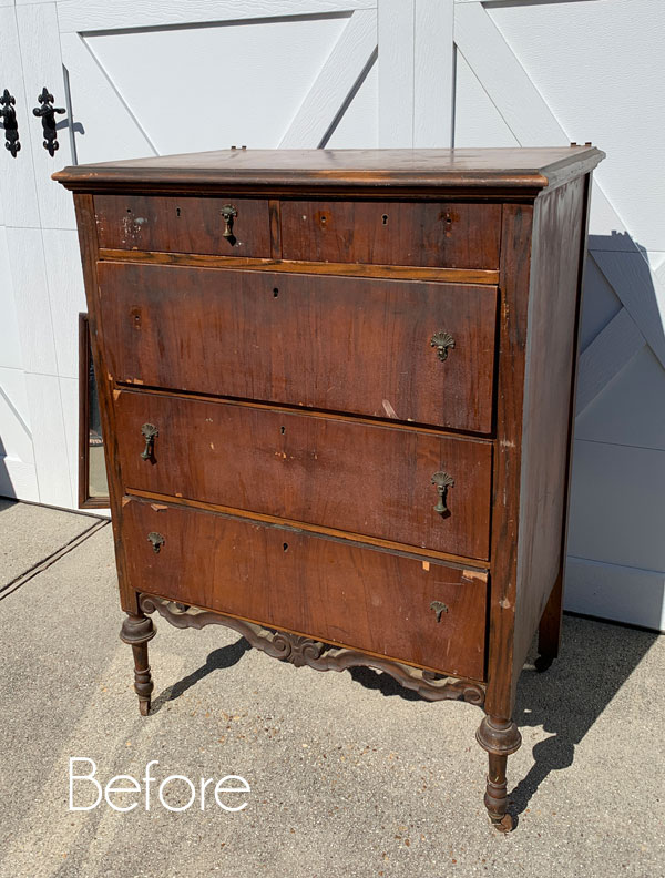 Painted Antique Dresser Confessions, Antique Dresser With Mirror Worth