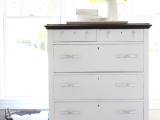 Painted Antique Dresser