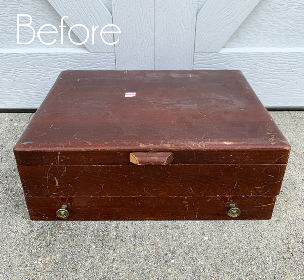 How to Repurpose an Old Toolbox Into a Craft Caddy You'll Love - Red Leaf  Style