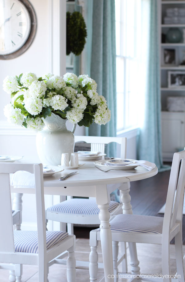 How to paint a kitchen table