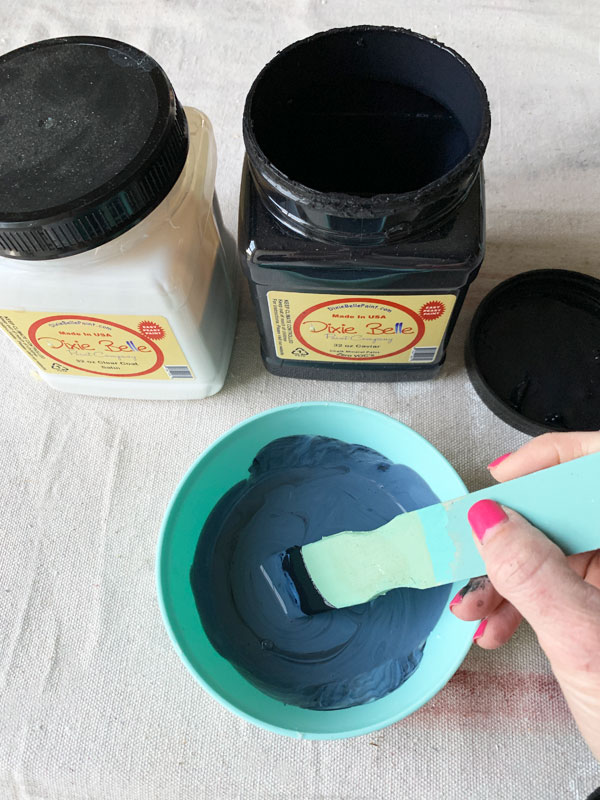 Add a bit of paint to your sealer for a nicer finished result.