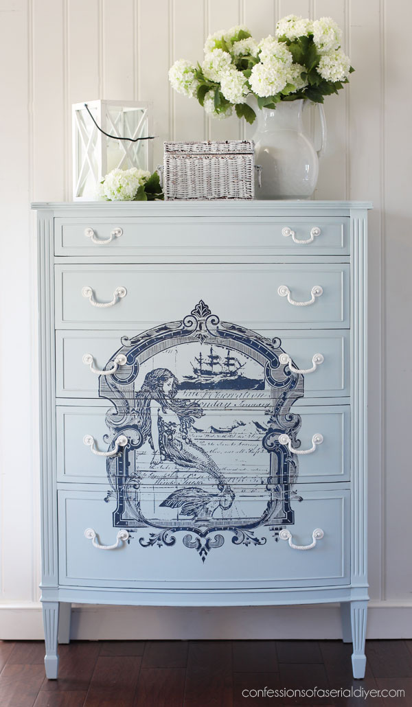 Dresser painted in Bay Breeze by Silk