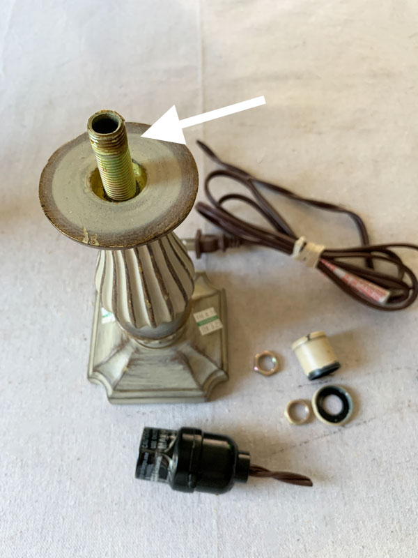 How to Repurpose an Old Lamp