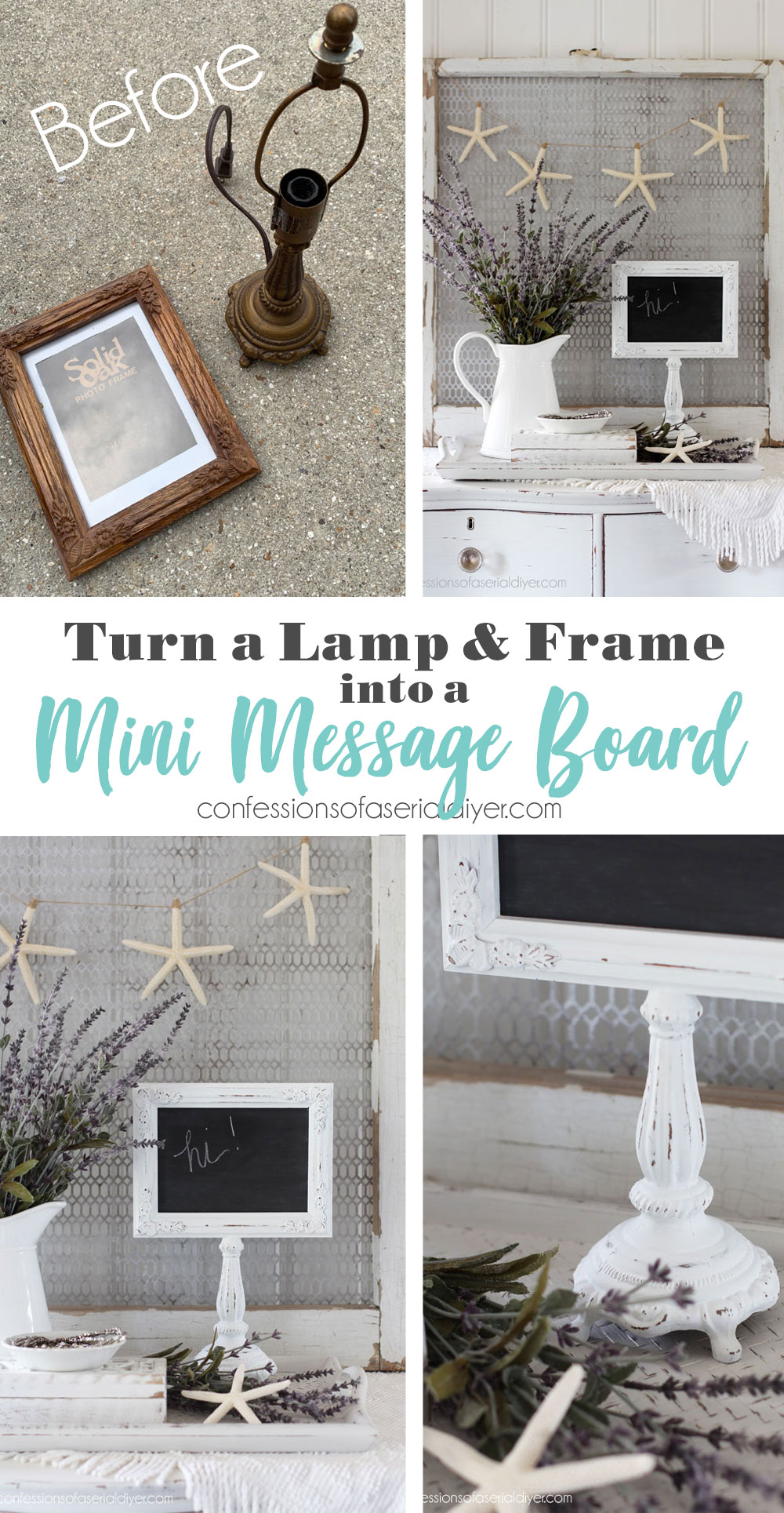 How to repurpose an Old Lamp