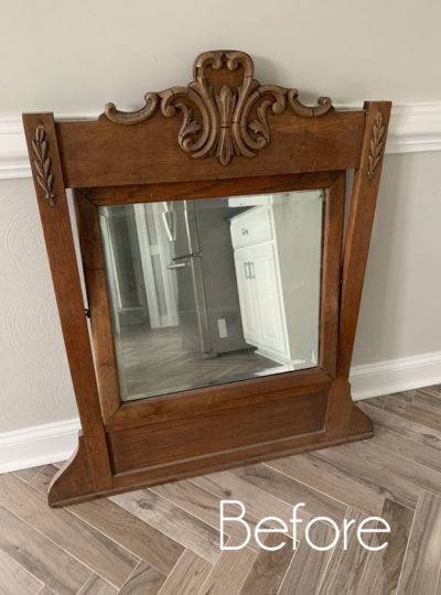 How to Repurpose an old Swivel Mirror