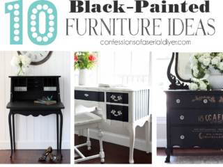 Black Painted Furniture Ideas