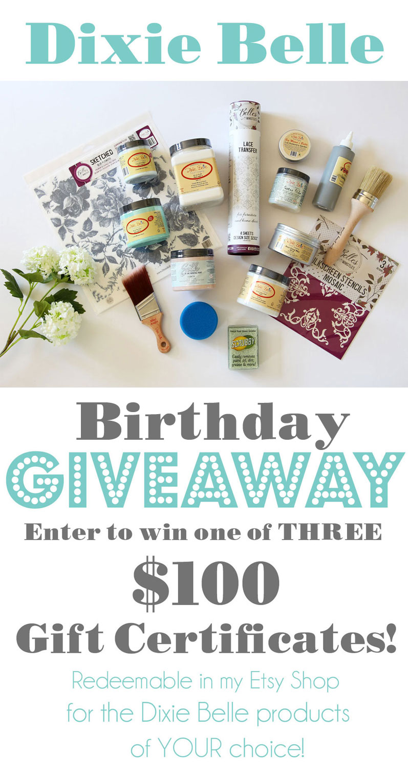Dixie Belle Birthday Giveaway