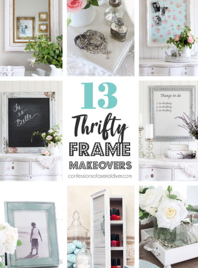 Thrifty Frame Makeovers