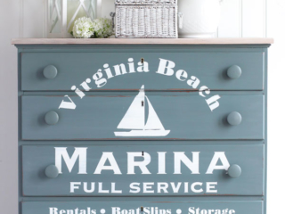 Coastal-Inspired Dresser Makeover