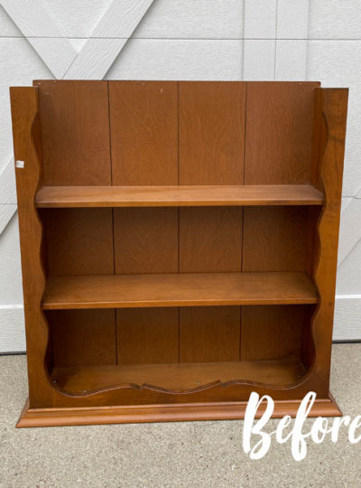 How to Upcycle a Secretary Desk Hutch