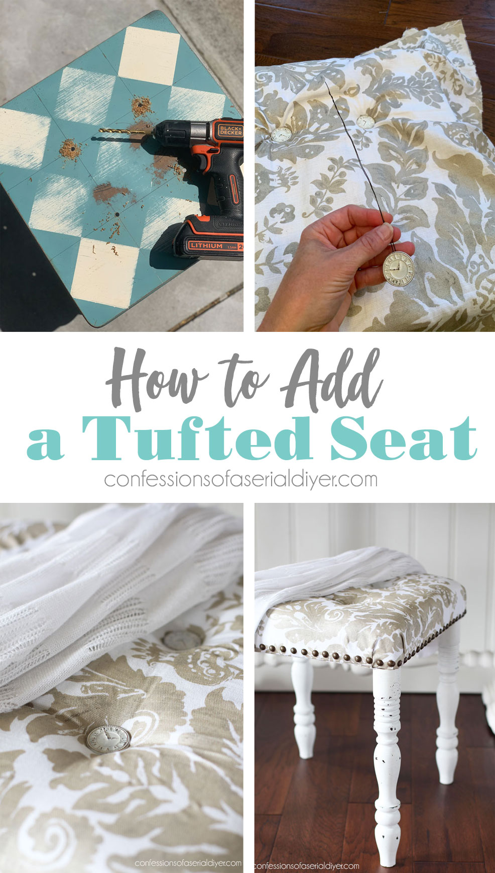 How to Add a Tufted Seat