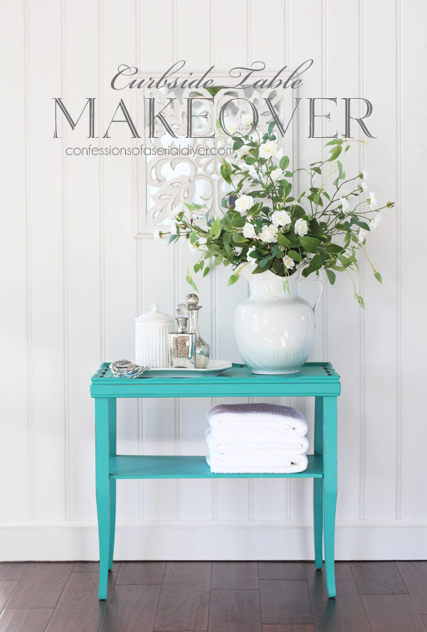 Curbside Table in Mermaid Tail by Dixie Belle