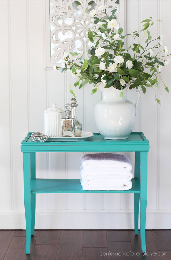 Curbside Table in Mermaid Tail by Dixie Belle