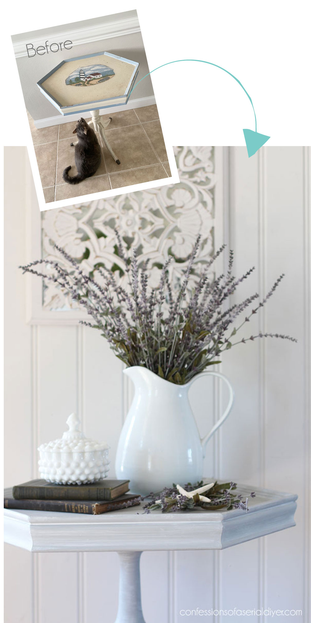 Applying a Whitewash Glaze
