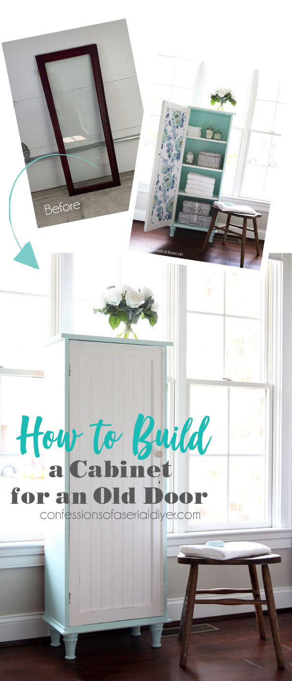 How to Build A Cabinet for an Old Door