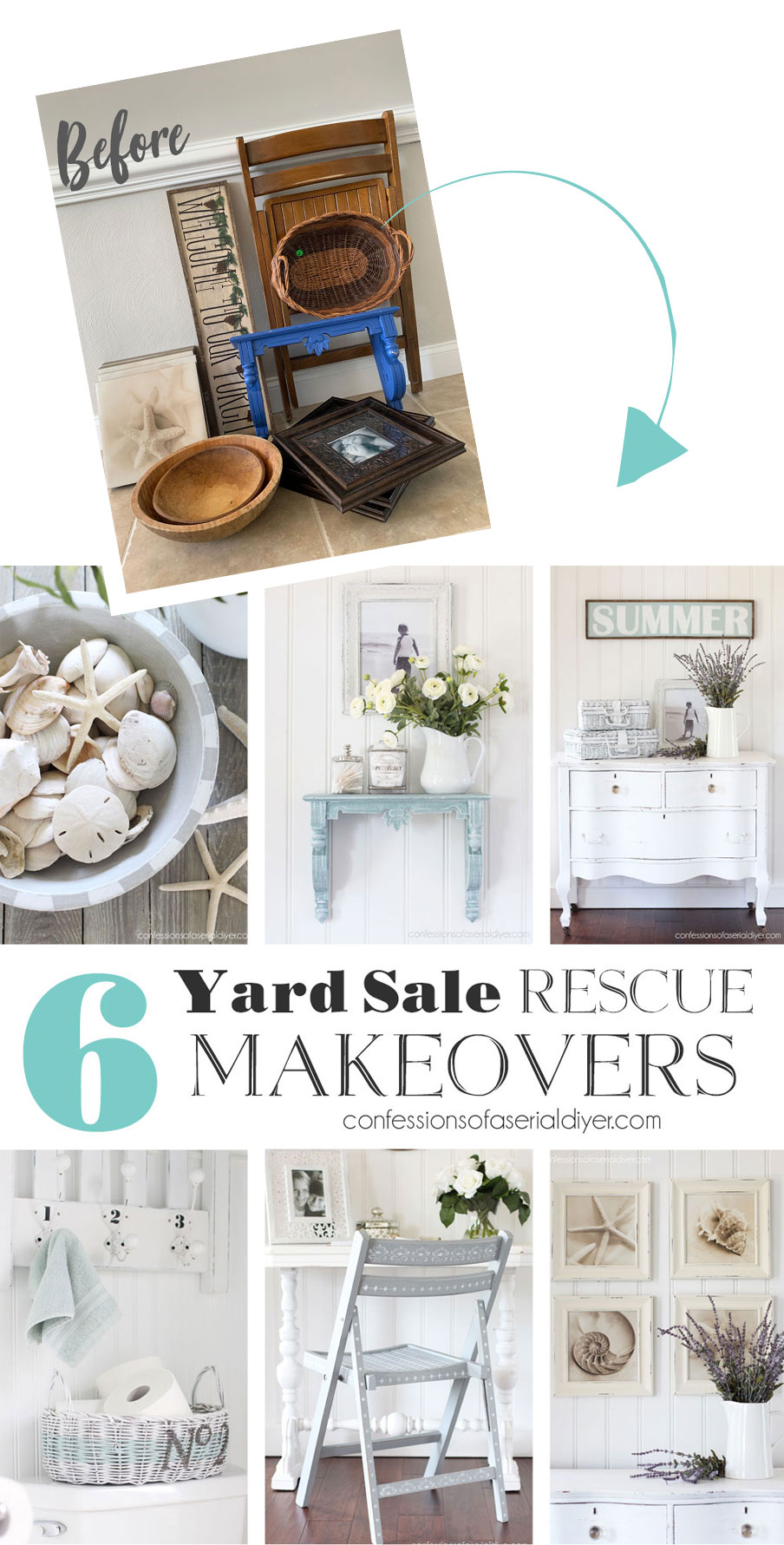 Yard Sale Items makeovers