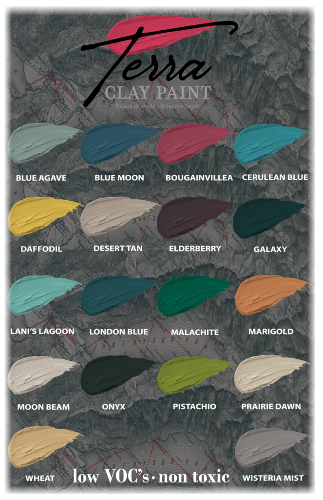Terra Clay Paint Colors