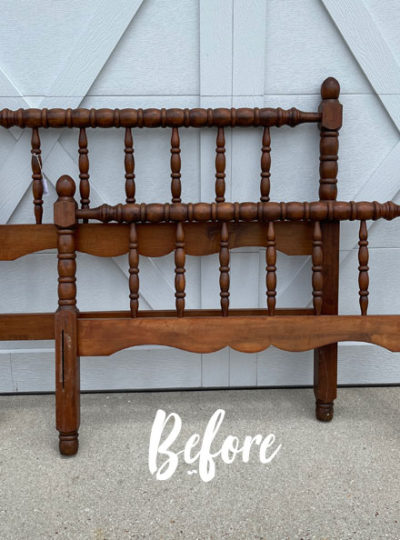 Spindle-Headboard-Bench-Before