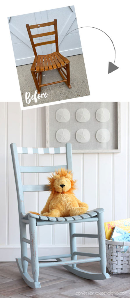 Repurpose Rocker Child’s Rocker Makeover | Confessions of a Serial Do-it-Yourselfer