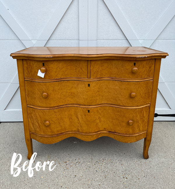 before furniture makeover Confessions of a Serial DIY'er