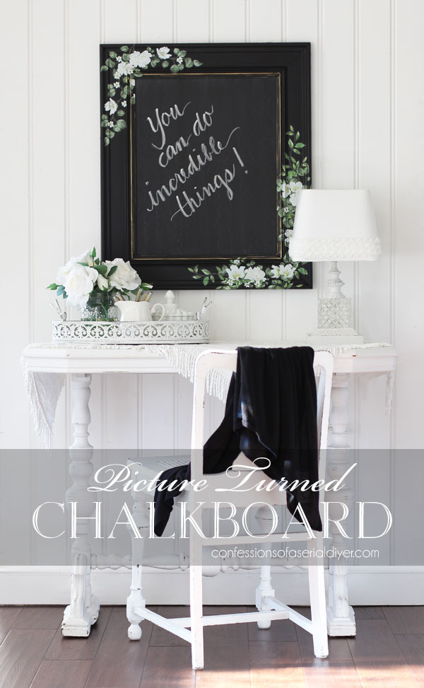 Turn a picture into a Chalkboard
