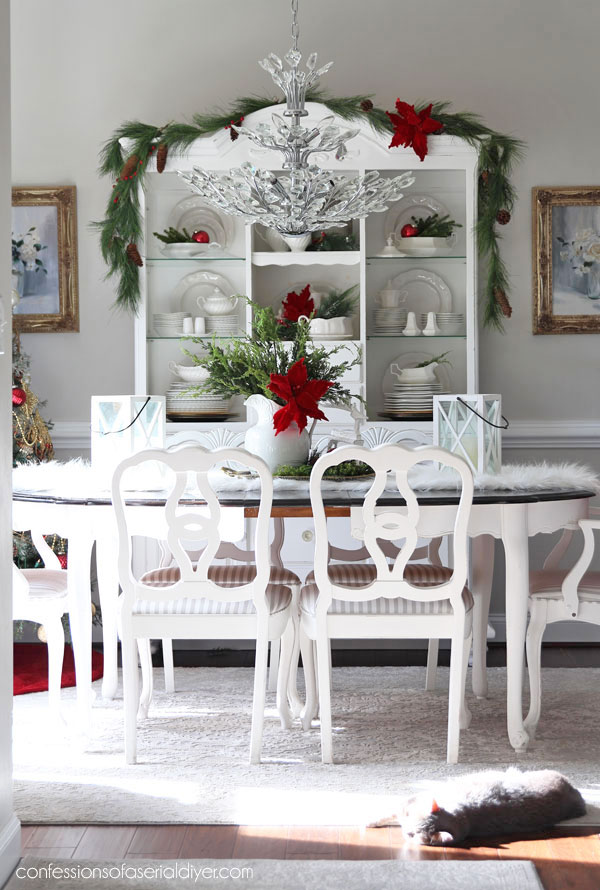 Red and White Christmas Decor