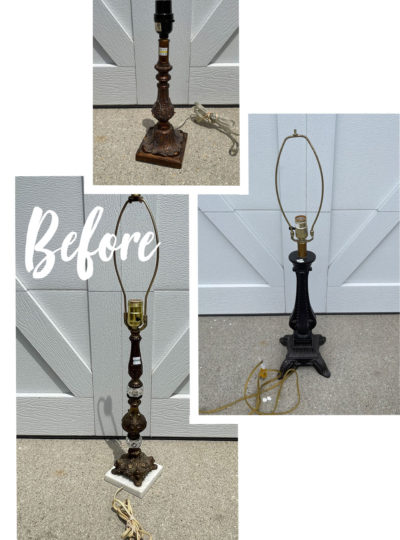 Three Thrifty Lamp Makeovers