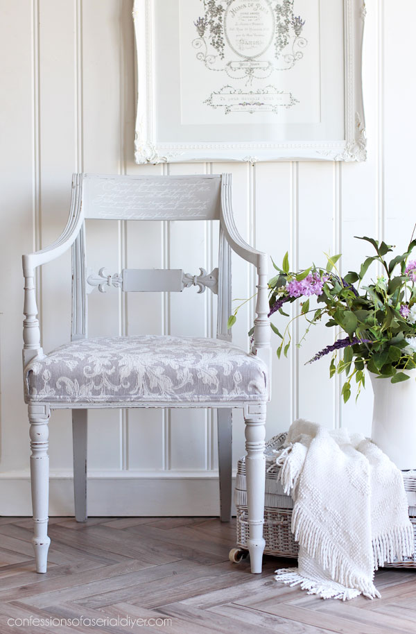 Antique Dining Chair Makeover