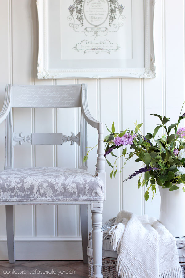 Antique Dining Chair Makeover