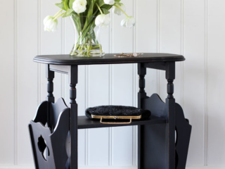 Vintage Magazine Table