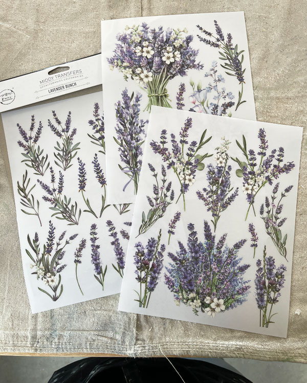 Lavender Bunch Middy