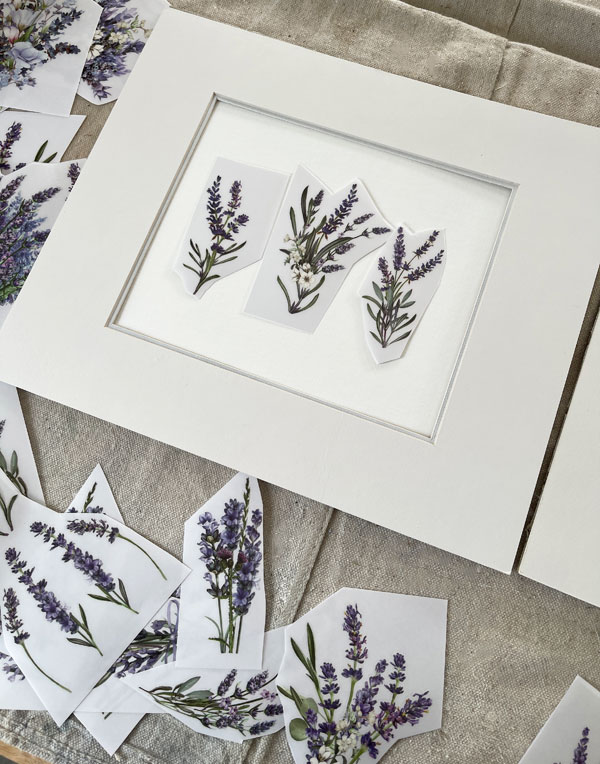 Lavender Bunch Middy