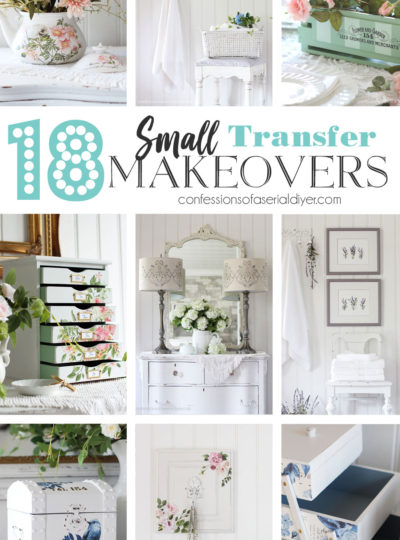 18 Smaller projects using transfers