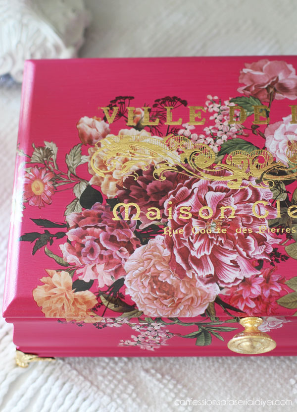 Perfume Notes transfer over Bright Meadow transfer