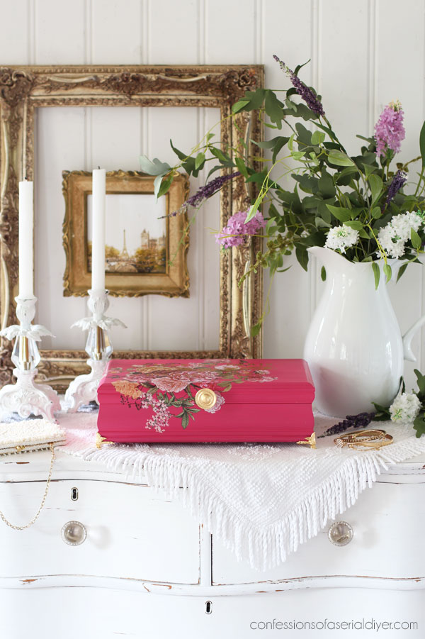 Upcycled Tea Box