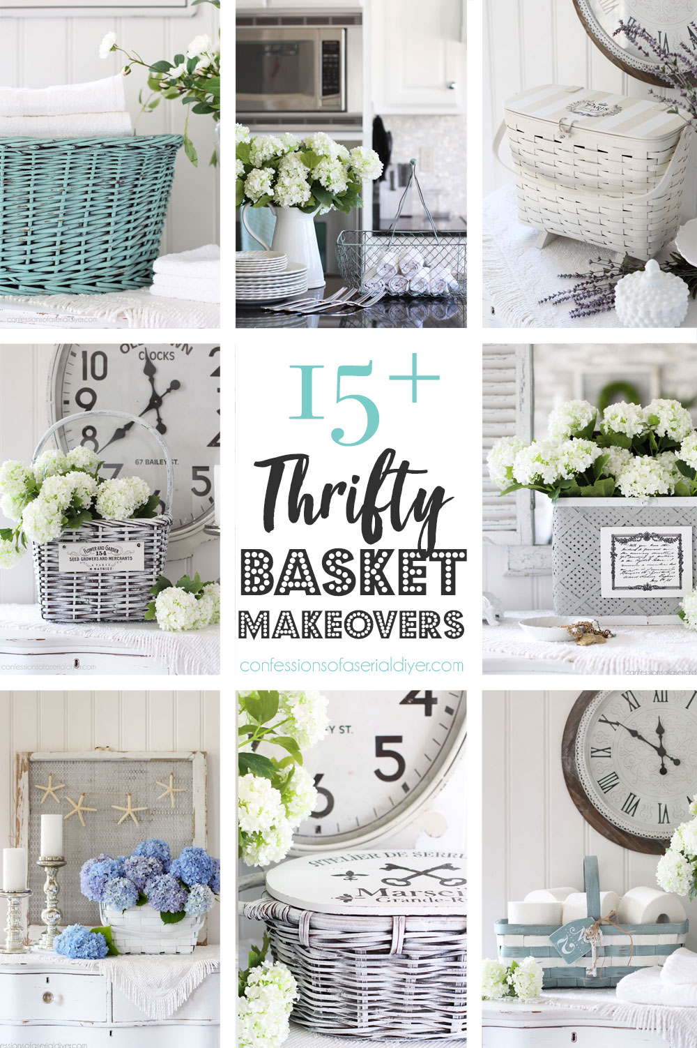 15+ Thrifty Basket Makeovers