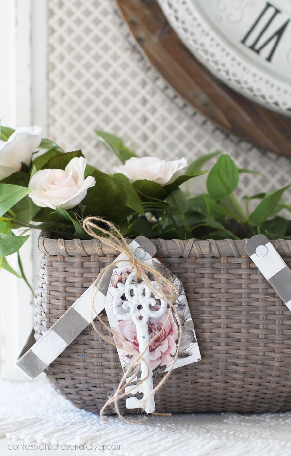 Stain a basket with Voodoo gel stain